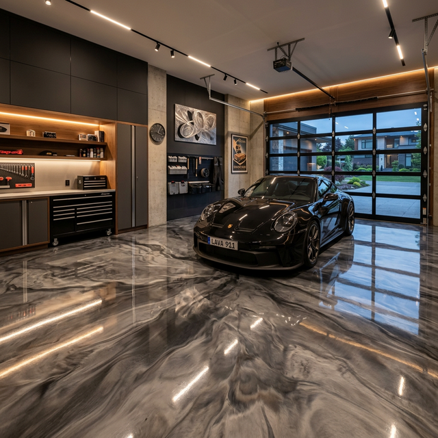 Metallic Epoxy Flooring